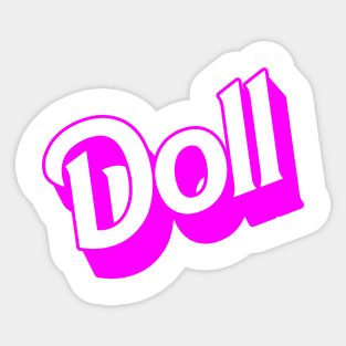 Doll Sticker